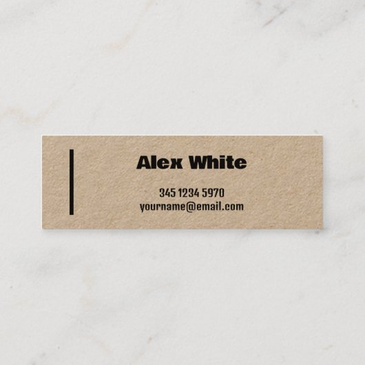 犬レスキュー筏 スキニー名刺 (裏面)