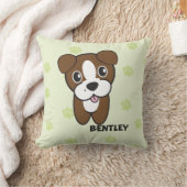 犬ロケットCartoons™ - Bentley クッション (ブランケット)