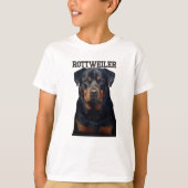 犬ロットワイラー Tシャツ (正面)
