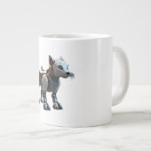 犬ロボット ジャンボコーヒーマグカップ (正面右)