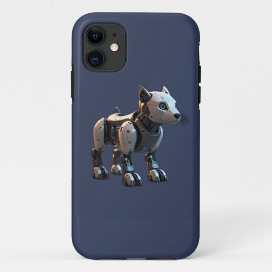 犬ロボット Case-Mate iPhoneケース (裏面)