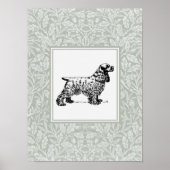 犬ヴィンテージスタイル子供部屋 ポスター (正面)