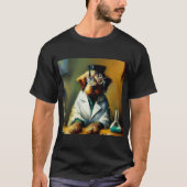 犬不機嫌科学者 Tシャツ (正面)