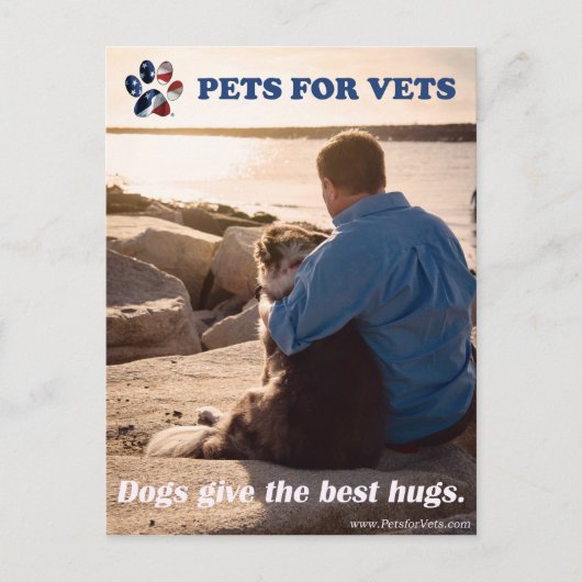 犬与えの最高の毛。 ポストカード (正面)