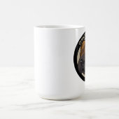 犬中国ののしゃれ コーヒーマグカップ (中央)