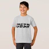 犬中国のの新年KT Tシャツ (正面フル)