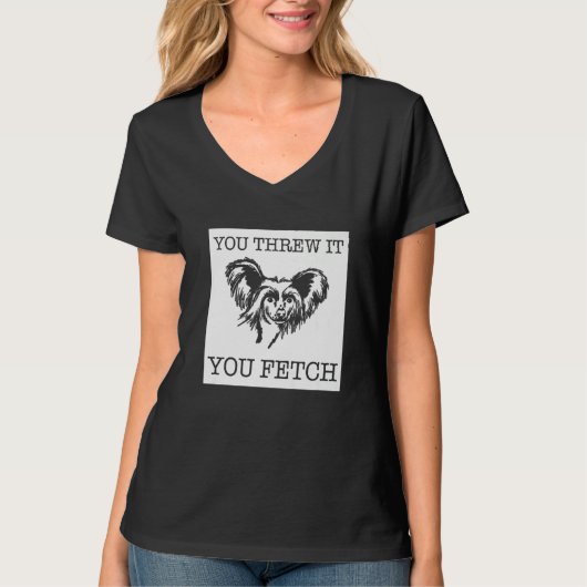 犬中国のの紋付1 Tシャツ (正面)