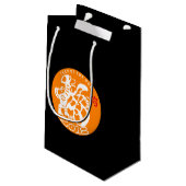 犬中国の新年2018色を選択S抱き枕 スモールペーパーバッグ (裏面アングル)