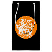 犬中国の新年2018色を選択S抱き枕 スモールペーパーバッグ (正面)