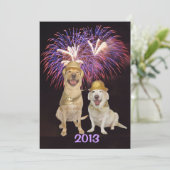 犬人の新年の招待状 招待状 (スタンド正面)