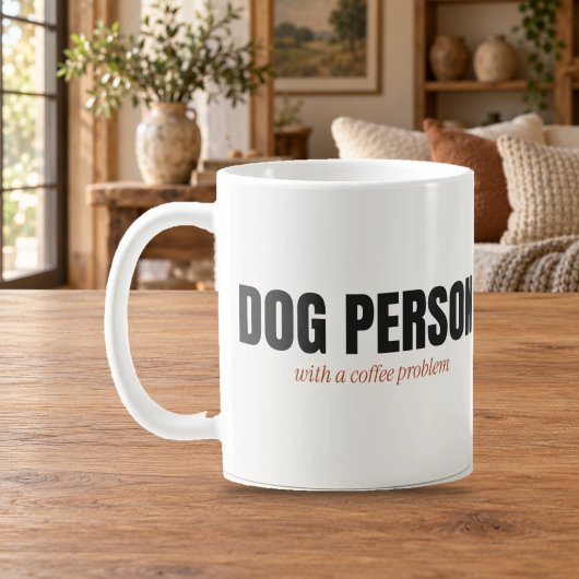 犬人間 カフェイン問題 マグカップ