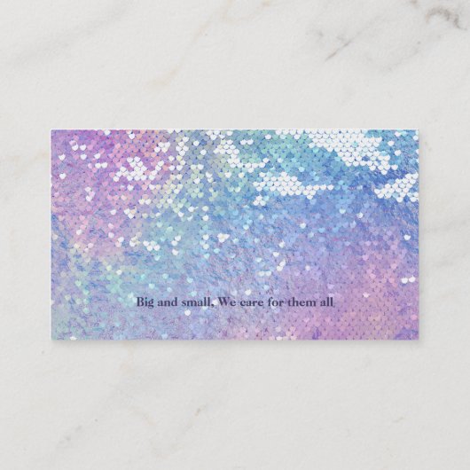 犬保育園名刺 名刺 (裏面)