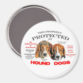犬保護に マグネット (正面/裏面)