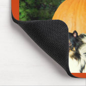 犬保護の大型かぼちゃ マウスパッド (コーナー)