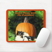 犬保護の大型かぼちゃ マウスパッド (マウス)