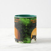 犬保護の大型かぼちゃ マグカップ (中央)