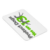 犬保護- 13マグネットのYes マグネット (右側)