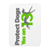 犬保護- 13マグネットのYes マグネット (縦)