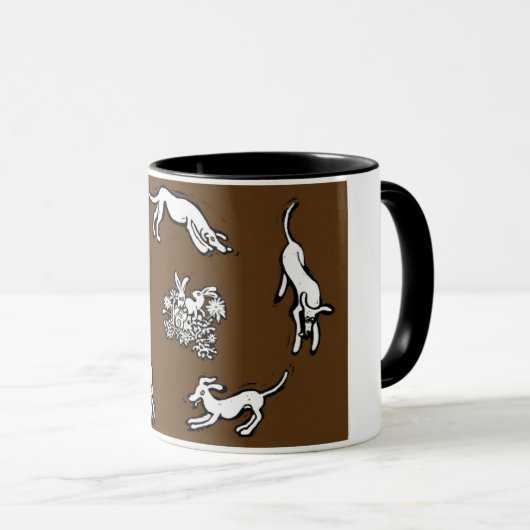 犬兎 マグカップ (正面右)
