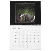 犬公園色のカレンダー2 カレンダー (2月 2026)