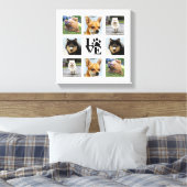 犬写真大学8 Instagramの画像 キャンバスプリント (インサイチュ (寝室))