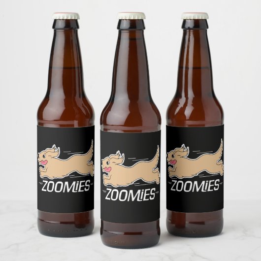 犬動物園 ビールラベル (ボトル)