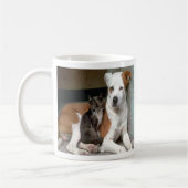 犬及び猫のマグ コーヒーマグカップ (左)