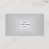 犬及び猫のロゴの名刺(紫色版) 名刺 (裏面)