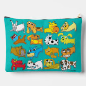 犬収集可能なポーチ アクセサリーポーチ (裏面)