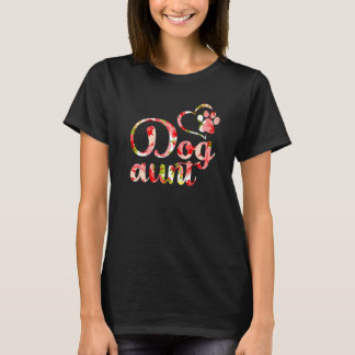 犬叔母の花子犬 Tシャツ
