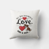 犬向け枕 クッション (裏面)