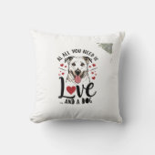 犬向け枕 クッション (正面)