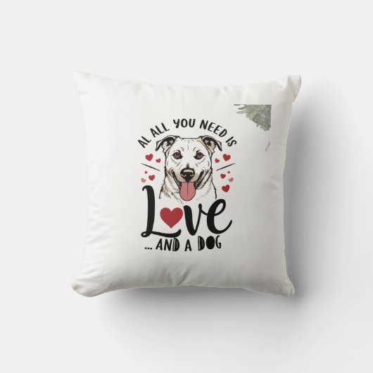 犬向け枕 クッション (正面)