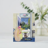 犬失ったが新聞を口にして帰宅 ポストカード (スタンド正面)