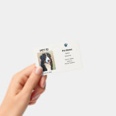 犬失った |ペット用名札情報 バッジ (手持ち)