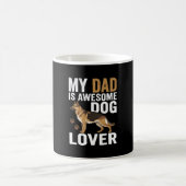 犬好きなパパは最高 コーヒーマグカップ (中央)