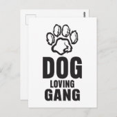 犬好きな仲間たち ポストカード (正面/裏面)