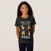 犬好きな女の子にプレゼント|過去記事 Tシャツ (正面フル)