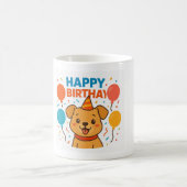 犬好きな方への犬の誕生日プレゼント コーヒーマグカップ (中央)