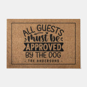 犬好きのあなたへ ドアマット (正面)