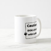 犬好きのためのコーヒーマグ コーヒーマグカップ (正面右)