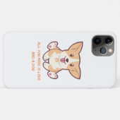 犬好きのためのデザイン:ペットギフトに最適 Case-Mate iPhoneケース (裏面(横))