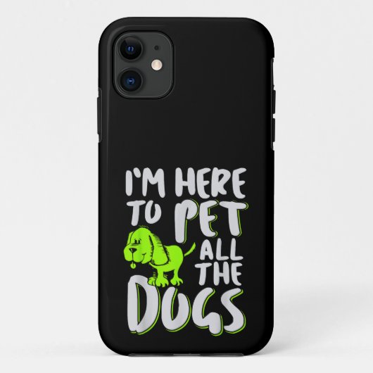 犬好きのためのペットと戯れるデザイン 犬と動物が好きな人へ Case-Mate iPhoneケース (裏面)