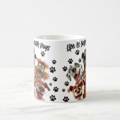 犬好きのためのマグカップ コーヒーマグカップ (中央)