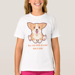 犬好きのための素敵なデザインとペットギフト Tシャツ