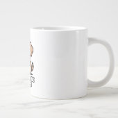 犬好きのための面白いバレンタインギフト ジャンボコーヒーマグカップ (右)