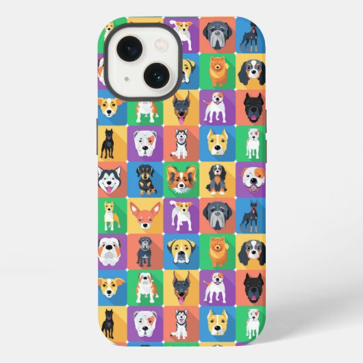 犬好きのためのiPhone / iPadケース iPhoneケース (裏面)