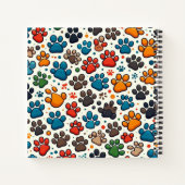 犬好きのスパイラルノート ノートブック (裏面)