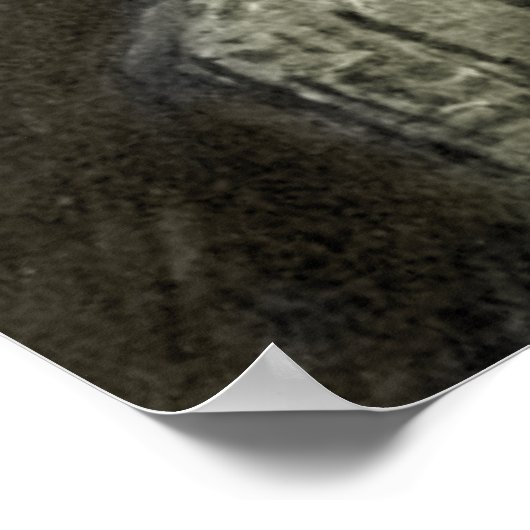 犬好きの女の子 ポスター (角)