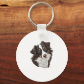 犬好きの方へ キーホルダー (正面)